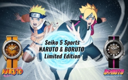 Seiko ra mắt BST Seiko 5 Sports NARUTO & BORUTO