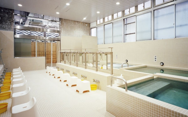 Mang kiến trúc hiện đại vào nhà tắm Sento truyền thống