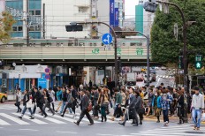 Một ngày phát tờ rơi ở Nhật