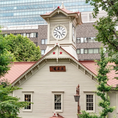 Những tòa nhà mang biểu tượng ngôi sao ở Sapporo