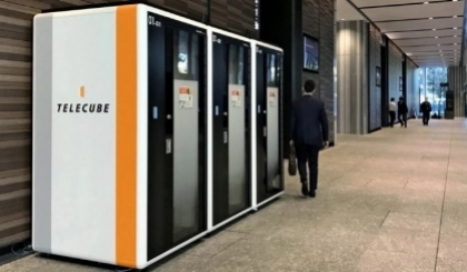 Telecube - mô hình bốt văn phòng tiện lợi thời COVID