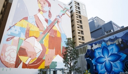 Ngắm nghệ thuật đường phố Graffiti giữa lòng Tokyo