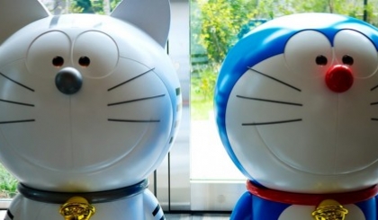 “Hậu duệ bạch tạng” của mèo máy Doraemon