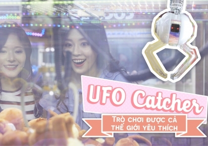 UFO Catcher: trò gắp thú được cả thế giới yêu thích