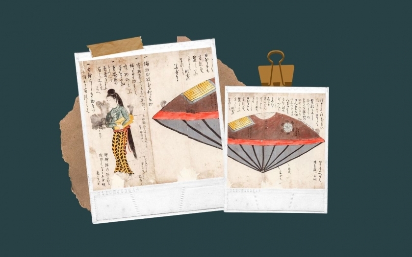 Truyền thuyết bí ẩn về chiếc đĩa bay xuất hiện vào thời Edo