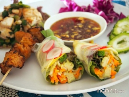 Bí quyết trang trí món chay đẹp mắt