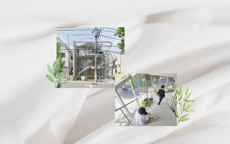 Weather House với kiến trúc như một công viên giữa Tokyo