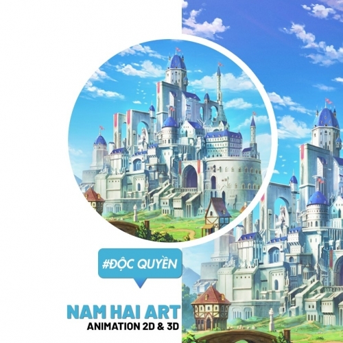 Nam Hải Art: Studio Việt vẽ bối cảnh cho hàng loạt Anime nổi tiếng