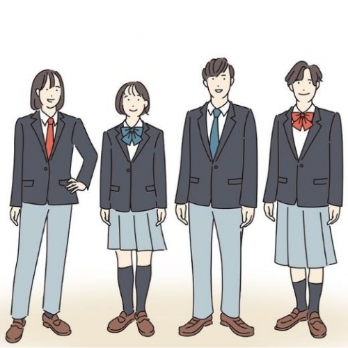 Xu hướng đồng phục không phân biệt giới tính tại Nhật