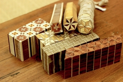 Yosegi Zaiku - nghệ thuật khảm gỗ của vùng Hakone