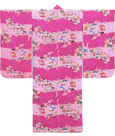 Kimono dành cho bé gái vào khoảng năm 1930, nằm trong BST của Ranko Nagata