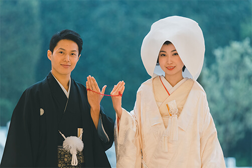 Kimono thường được người Nhật diện trong lễ cưới. Ảnh: pixta