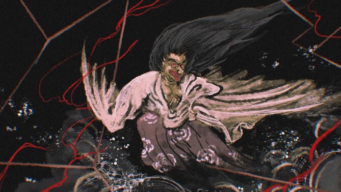 Thiên hoàng Sutoku biến thành Onryo để trả thù. Thiên hoàng Sutoku biến thành Onryo để trả thù.