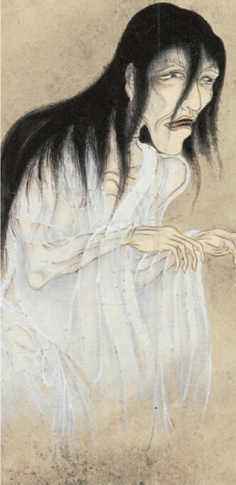 Tranh về Yurei của họa sĩ Sawaki Suushi. Tranh về Yurei của họa sĩ Sawaki Suushi.