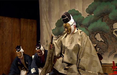 Một phân cảnh trong kịch Kyogen.