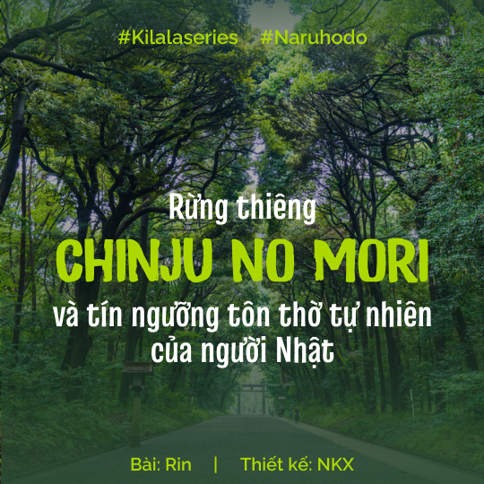 Rừng thiêng Chinju no Mori và tín ngưỡng tôn thờ tự nhiên của người Nhật