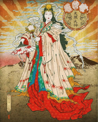 Nữ thần Mặt trời Amaterasu.