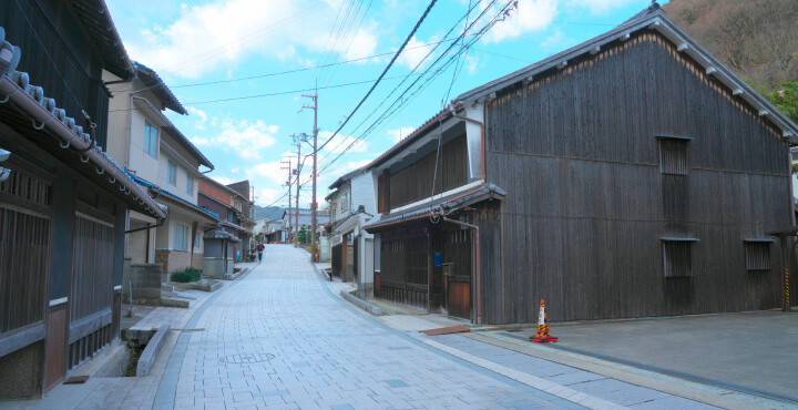 Phố cổ Sakoshi ở thành phố Ako.