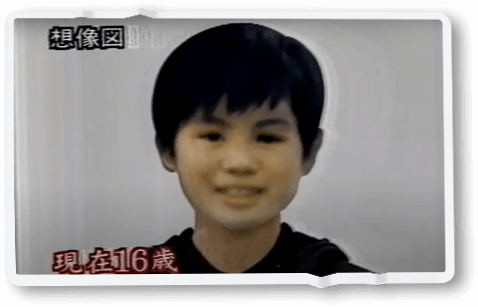 Ảnh mô phỏng bé Shinya khi 16 tuổi. Ảnh: Youtube mkkts1