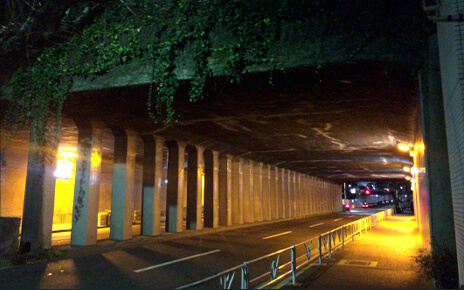 Đường hầm Sendagaya cũng được xem là có nhiều linh hồn trú ngụ.