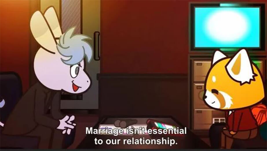 Đối tượng Retsuko hẹn hò ở mùa 2 - thiên tài AI Tadano lại là tuýp người không muốn ổn định và lập gia đình. Đối tượng Retsuko hẹn hò ở mùa 2 - thiên tài AI Tadano lại là tuýp người không muốn ổn định và lập gia đình.