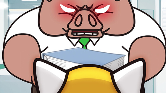 Gã sếp Ton, nhân vật phản diện vạn người ghét. Gã sếp Ton, nhân vật phản diện vạn người ghét.