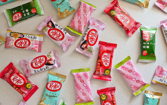 Muôn vị KitKat Nhật Bản.