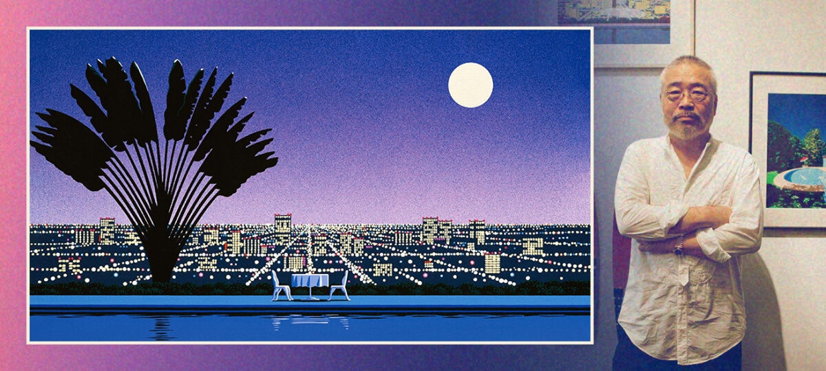 Một tác phẩm của họa sĩ Hiroshi Nagai, người nổi tiếng với việc thiết kế bìa cho các album City Pop vào những năm 80