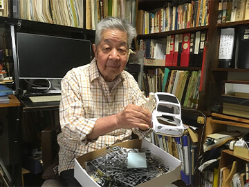 Yasuo Otsuka, người thầy của đạo diễn Isao Takahata và Hayao Miyazaki, chụp vào tháng 9/2018.