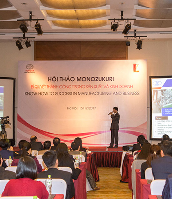 Chương trình “Monozukuri” do Toyota tổ chức tại Việt Nam.
