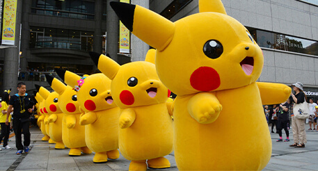 Cuộc diễu hành Pikachu thường niên tại Yokohama Minato Mirai. Ảnh: festivalsherpa Cuộc diễu hành Pikachu thường niên tại Yokohama Minato Mirai. Ảnh: festivalsherpa