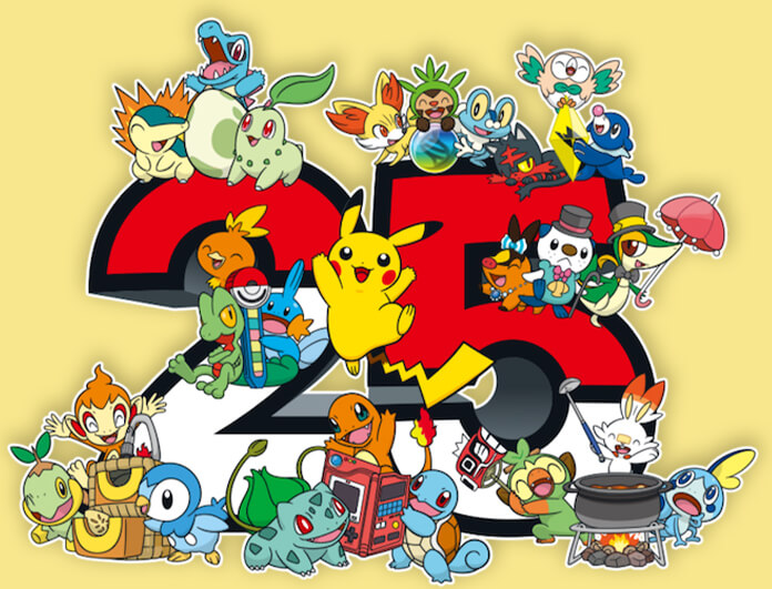 Trò chơi điện tử Pokémon kỷ niệm 25 năm thành lập vào năm 2021. Trò chơi điện tử Pokémon kỷ niệm 25 năm thành lập vào năm 2021.