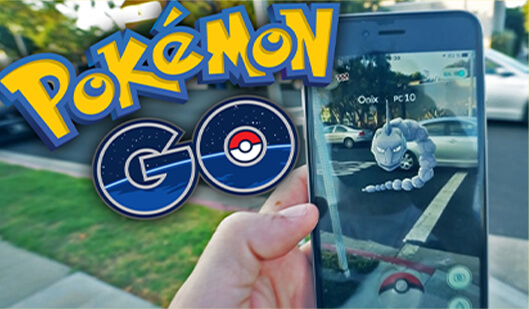 Trò chơi Pokémon Go ra mắt vào năm 2016. Trò chơi Pokémon Go ra mắt vào năm 2016.