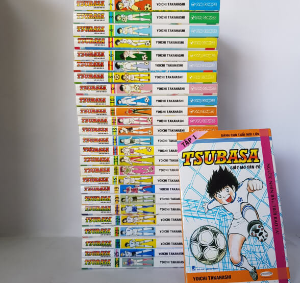“Captain Tsubasa” được phát hành tại Việt Nam với tên gọi “Tsubasa – Giấc mơ sân cỏ”. “Captain Tsubasa” được phát hành tại Việt Nam với tên gọi “Tsubasa – Giấc mơ sân cỏ”.