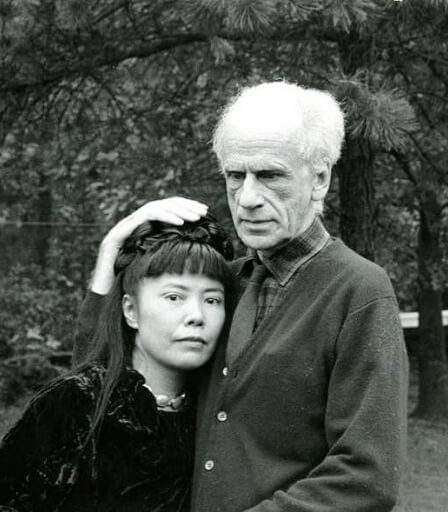 Kusama và người tình Joseph Cornell hơn bà 26 tuổi.