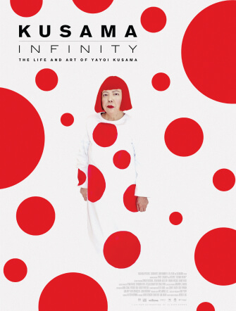 Poster phim tài liệu “Kusama: Infinity” (2018).