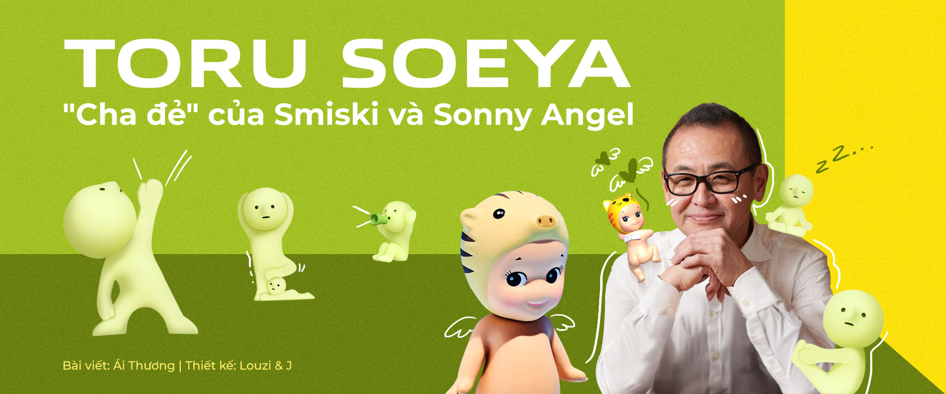 Toru Soeya: "Cha đẻ" của Smiski và Sonny Angel