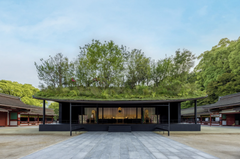 Thiết kế của ngôi đền tạm thời Thiết kế của ngôi đền tạm thời