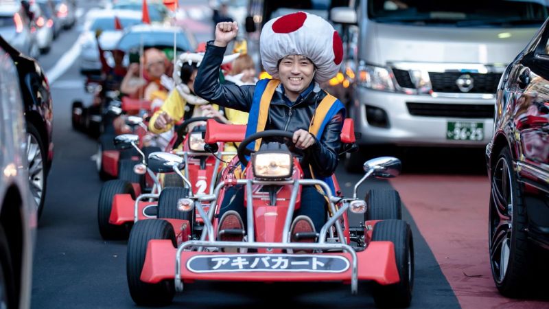 Go-kart – Một cách thú vị để khám phá Tokyo