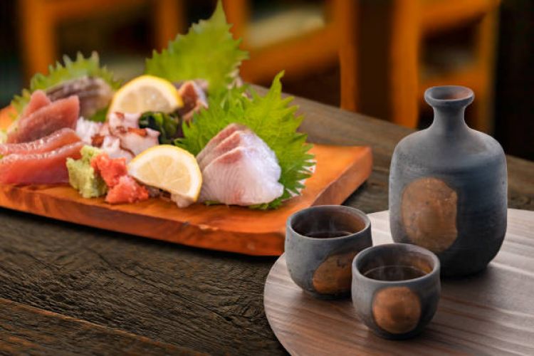 đồ uống kết hợp cùng sashimi