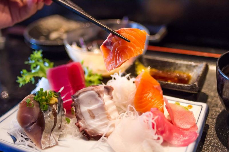 cách ăn sashimi chuẩn nhật