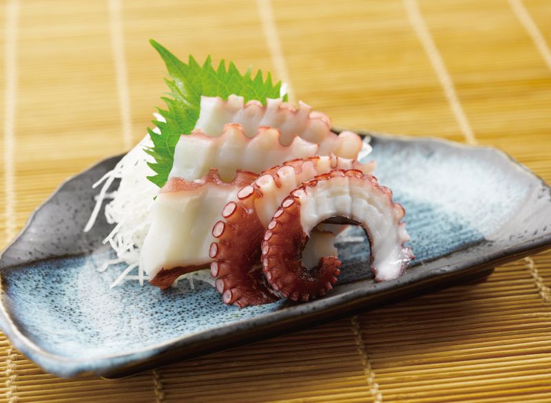 sashimi bajh tuộc tako