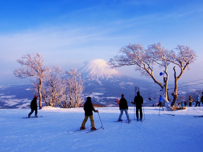 trượt tuyết ở Hokkaido