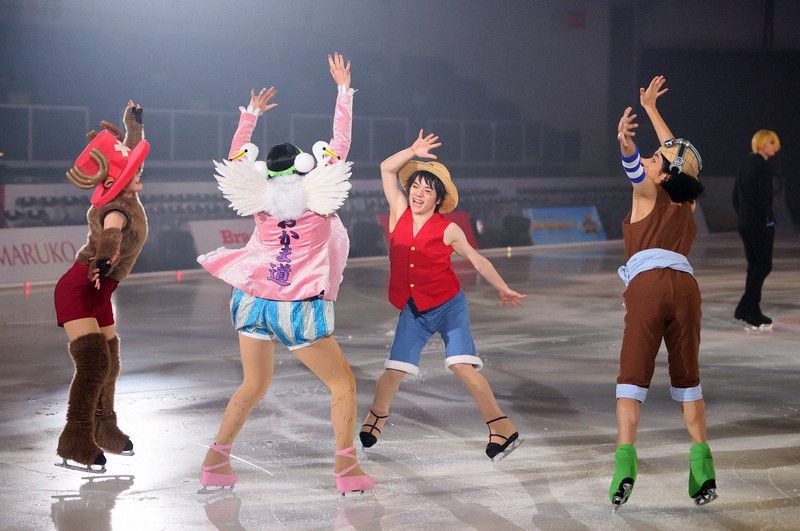 One Piece trượt băng