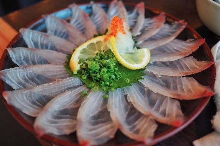 sashimi cá tai