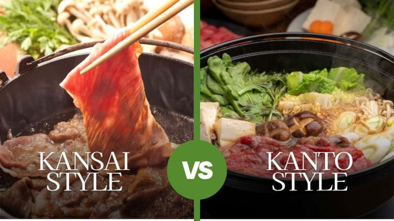 sukiyaki kansai và kanto