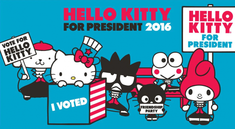 bầu cử Hello Kitty