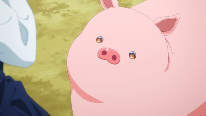Tiếng lợn kêu trong tiếng Nhật.