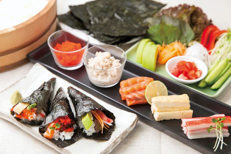 Cách làm Sushi tự cuốn Temakizushi