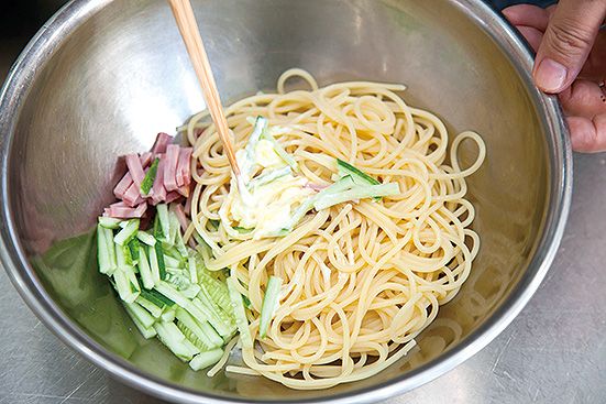 salad spaghetti salad spaghetti